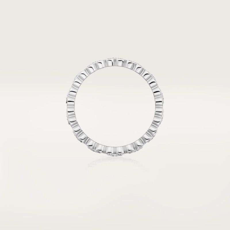 Broderie de Cartier ring, triple row, diamonds Broderie de Cartier ring, triple row, diamonds
