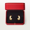 Cartier LOVE hoop earrings, classic model, 2 diamonds