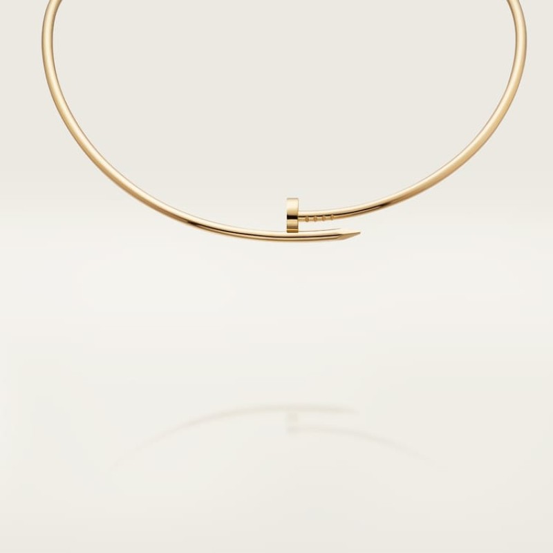 Cartier Juste un Clou torque necklace, small model Cartier Juste un Clou torque necklace, small model
