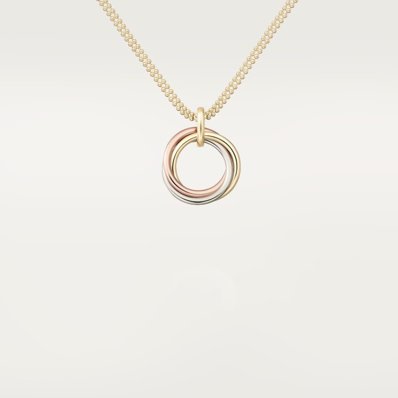 Cartier Trinity pendant, medium model, diamonds