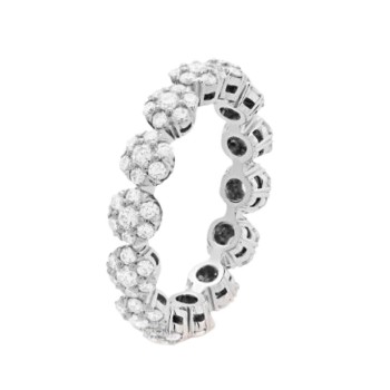 Van Cleef & Arpels Fleurette wedding band