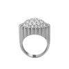 Van Cleef & Arpels Perlée diamonds pavé ring Van Cleef & Arpels Perlée diamonds pavé ring