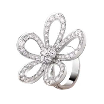 Van Cleef & Arpels Flowerlace ring