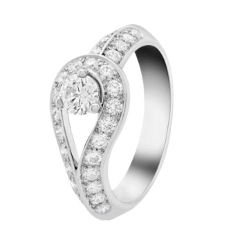 Van Cleef & Arpels Couture solitaire 0.30 ct EVVS2