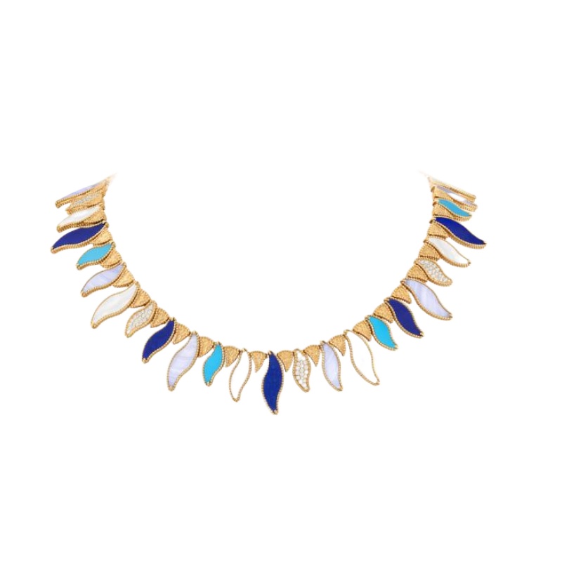 Van Cleef & Arpels Lucky Summer Wave necklace