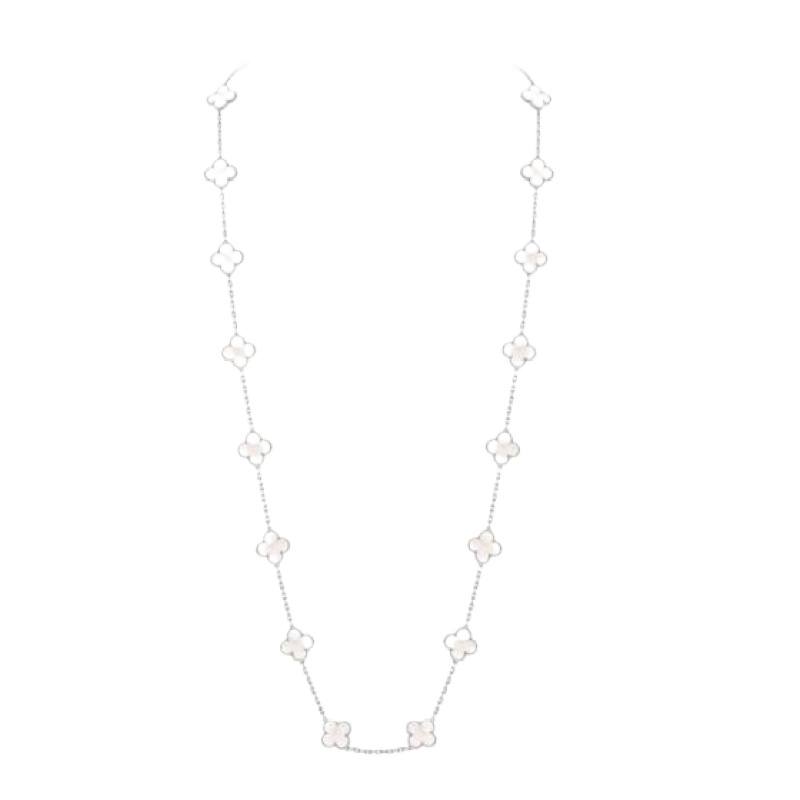Van Cleef & Arpels Vintage Alhambra long necklace, 20 motifs