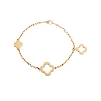 Van Cleef & Arpels Byzantine Alhambra bracelet, 3 motifs