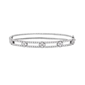 Van Cleef & Arpels Perlée sweet clovers bracelet, medium model Van Cleef & Arpels Perlée sweet clovers bracelet, medium model