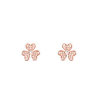 Van Cleef & Arpels Frivole earrings, mini model