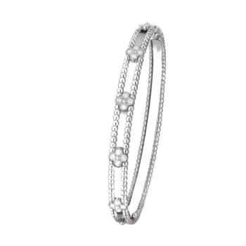 Van Cleef & Arpels Perlée sweet clovers bracelet, extra large model