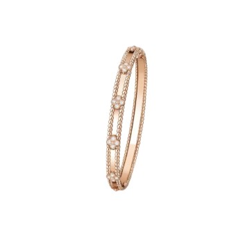 Van Cleef & Arpels Perlée sweet clovers bracelet, extra large model
