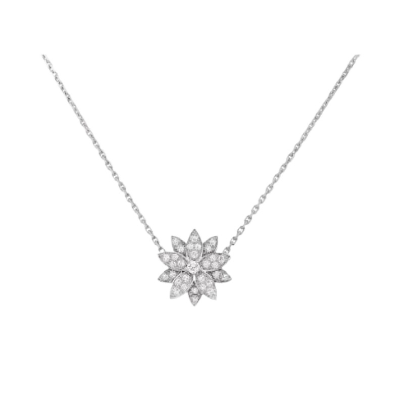 Van Cleef & Arpels Lotus pendant, small model
