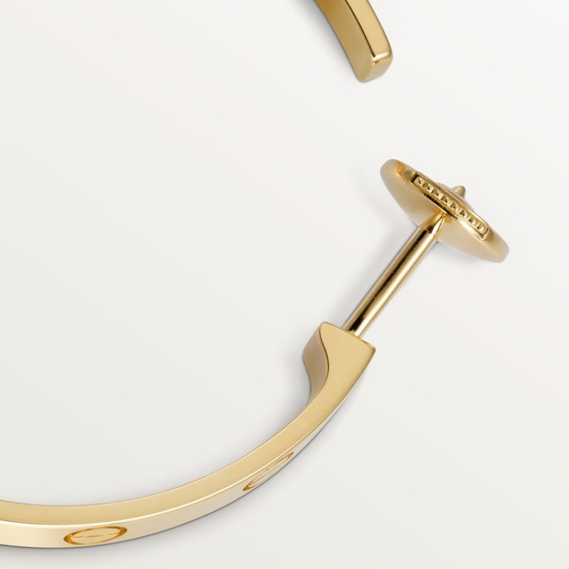 Cartier LOVE hoop earrings, large model