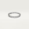 Etincelle de Cartier wedding band, 2 mm width, semi-paved