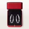 Cartier LOVE hoop earrings, large model