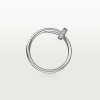 Cartier Juste un Clou ring, small model, half-paved