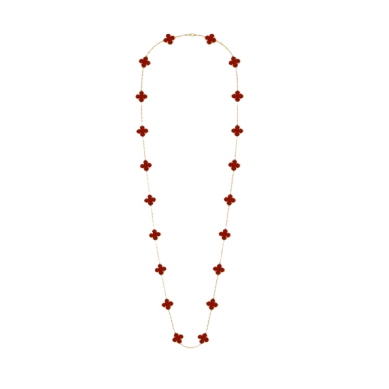 Van Cleef & Arpels Vintage Alhambra long necklace, 20 motifs