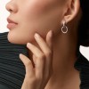 Cartier LOVE earrings, multiwear, half-paved Cartier LOVE earrings, multiwear, half-paved