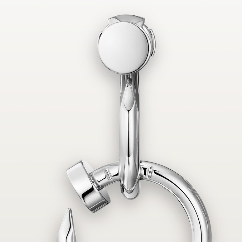 Cartier Juste un Clou earrings, double Cartier Juste un Clou earrings, double