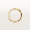 C de Cartier wedding band, 3 mm width