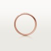 C de Cartier wedding band, 3 mm width, 1 diamond