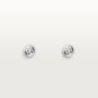 Cartier Cartier d’Amour stud earrings, 2 diamonds, small model