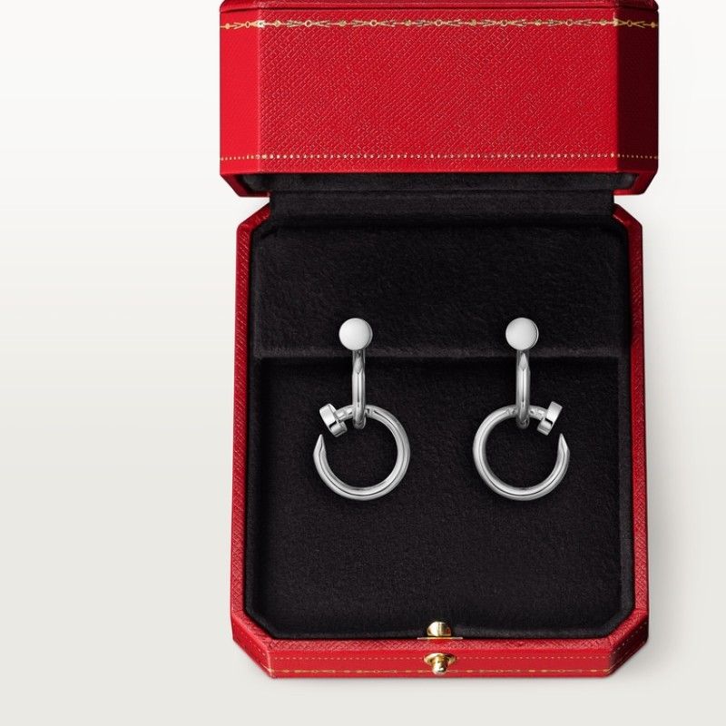 Cartier Juste un Clou earrings, double Cartier Juste un Clou earrings, double