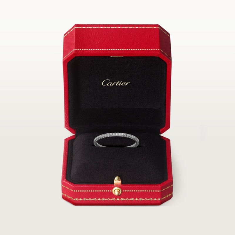 Etincelle de Cartier wedding band, 1.5 mm width, paved
