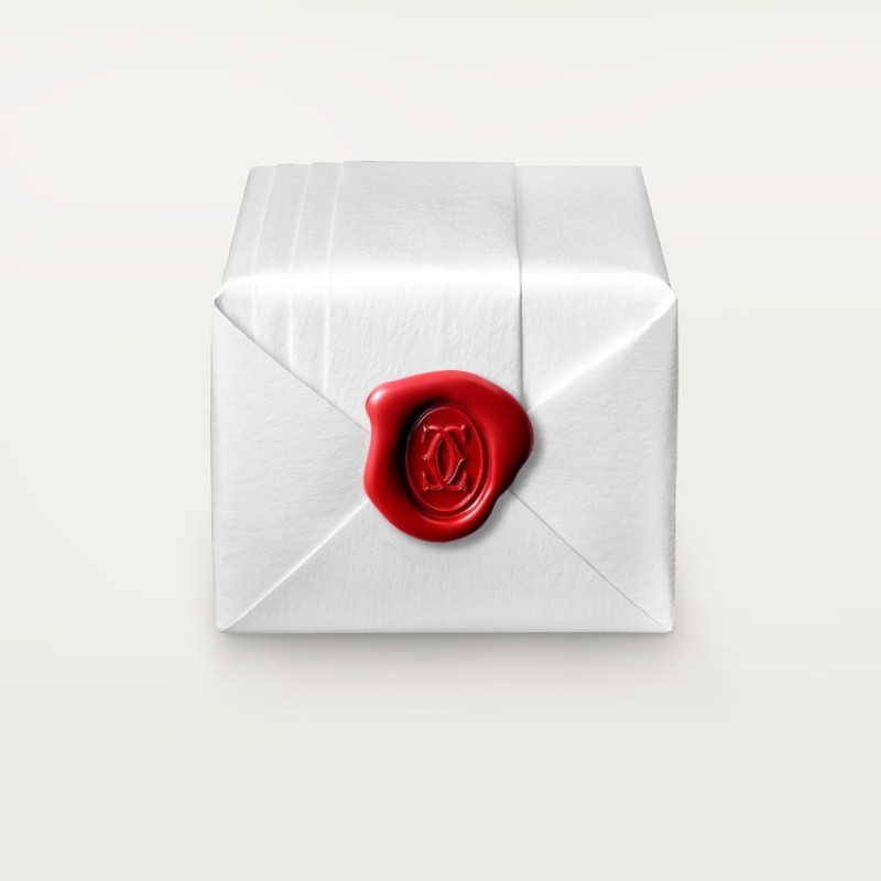 Cartier Destinée wedding band, 3.3 mm width, paved