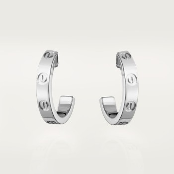Cartier LOVE hoop earrings, small model