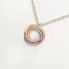 Cartier Trinity pendant, paved Cartier Trinity pendant, paved