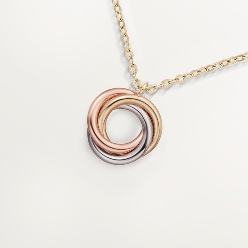 Cartier Trinity pendant, paved Cartier Trinity pendant, paved
