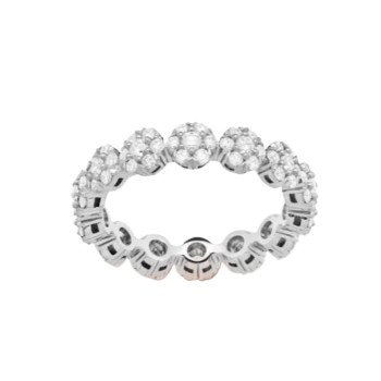 Van Cleef & Arpels Fleurette wedding band