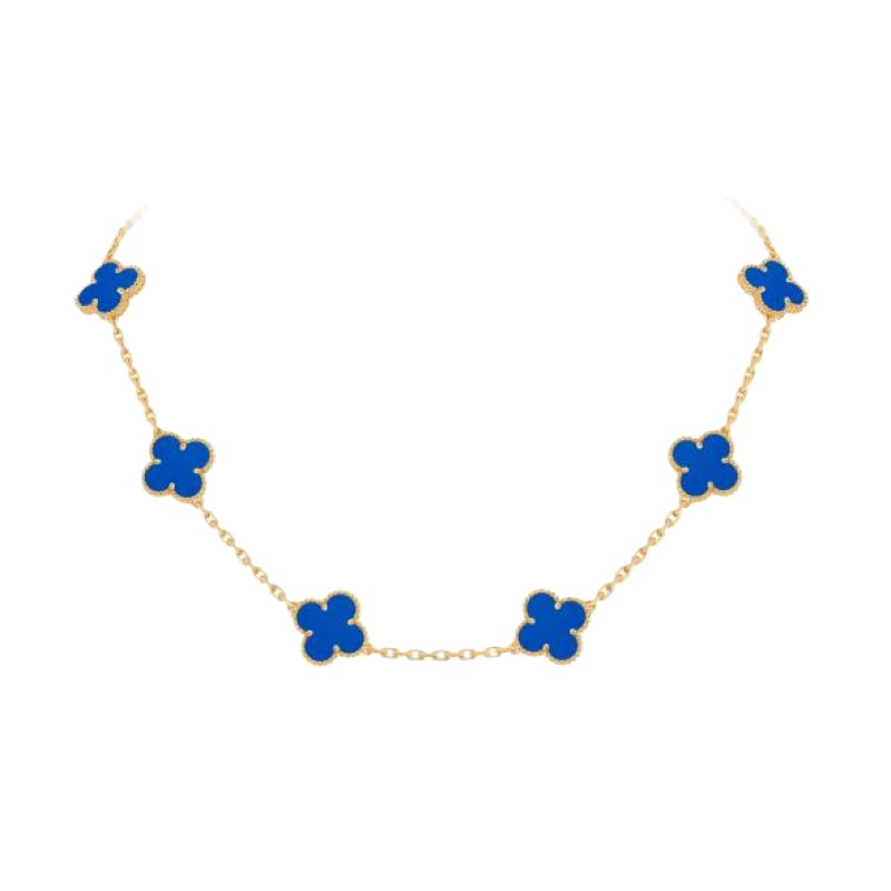 Van Cleef & Arpels Vintage Alhambra necklace, 10 motifs