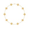 Van Cleef & Arpels Vintage Alhambra necklace, 10 motifs