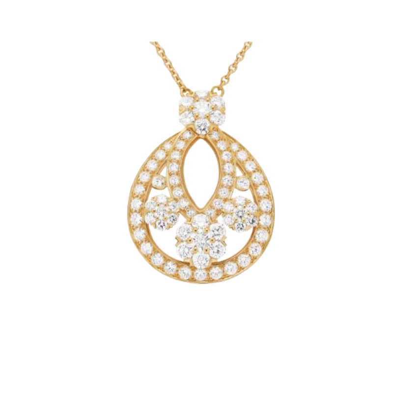 Van Cleef & Arpels Snowflake pendant, small model