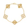 Van Cleef & Arpels Vintage Alhambra bracelet, 5 motifs