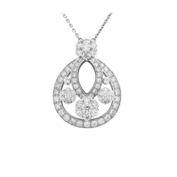 Van Cleef & Arpels Snowflake pendant, small model