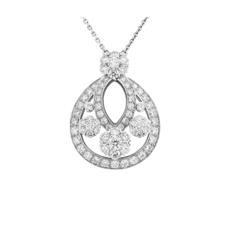 Van Cleef & Arpels Snowflake pendant, small model