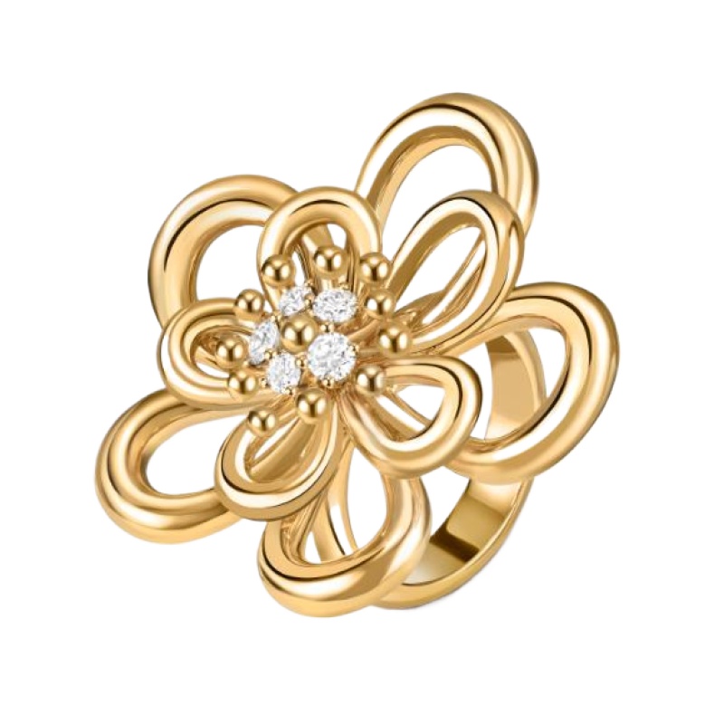 Van Cleef & Arpels Flowerlace Between the Finger ring Van Cleef & Arpels Flowerlace Between the Finger ring