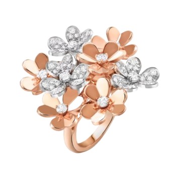 Van Cleef & Arpels Frivole ring, 8 flowers