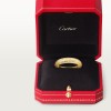 C de Cartier wedding band, 4 mm width