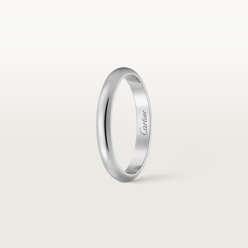 Cartier 1895 wedding band, 2.5 mm width