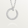 Cartier Juste un Clou long necklace, multiwear, extra-large model, paved Cartier Juste un Clou long necklace, multiwear, extra-large model, paved
