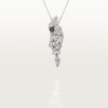 Cartier Faune et Flore de Cartier necklace, paved Cartier Faune et Flore de Cartier necklace, paved