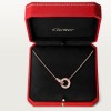 Cartier LOVE pendant, paved Cartier LOVE pendant, paved