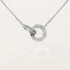 Cartier LOVE pendant, paved Cartier LOVE pendant, paved