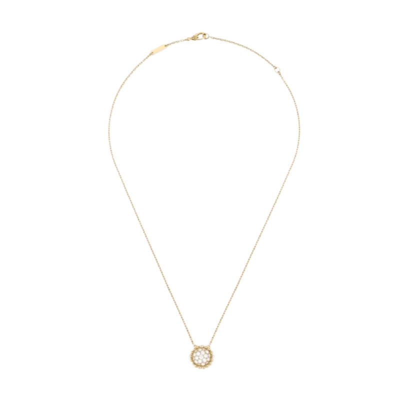 Van Cleef & Arpels Perlée diamonds pendant