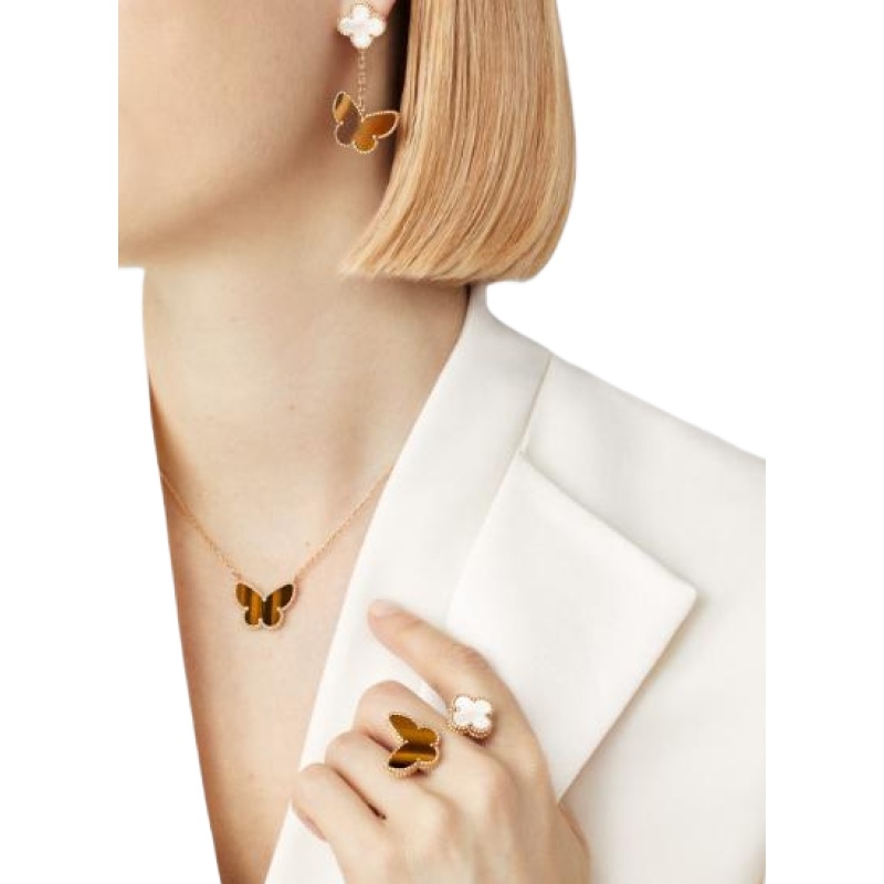Van Cleef & Arpels Lucky Alhambra butterfly pendant Van Cleef & Arpels Lucky Alhambra butterfly pendant