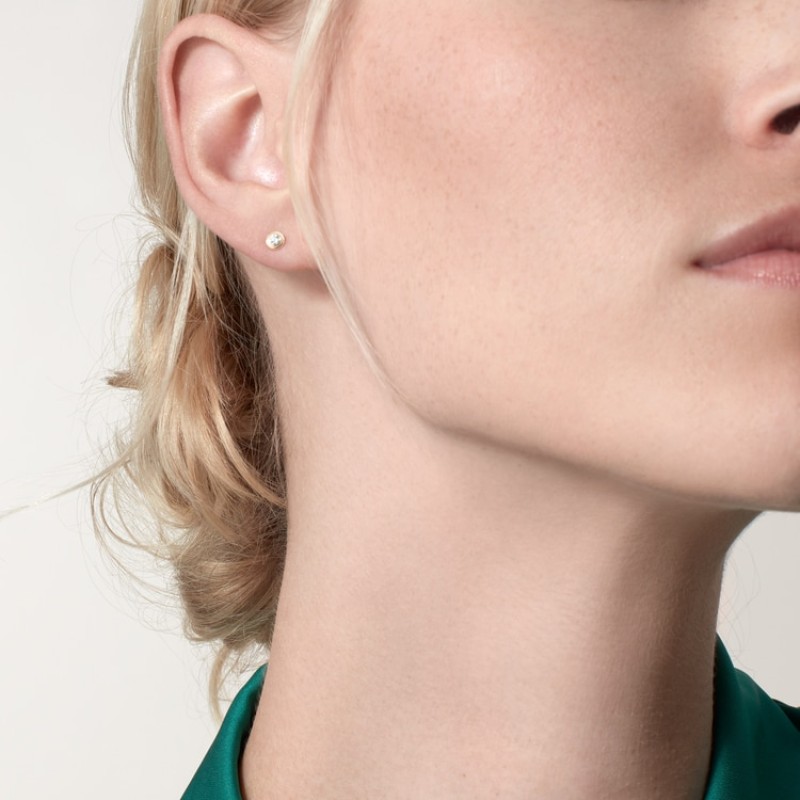 Cartier Cartier d’Amour stud earrings, 2 diamonds, small model